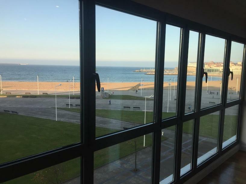 Primera Linea Playa+Parking Gratis 希洪 外观 照片